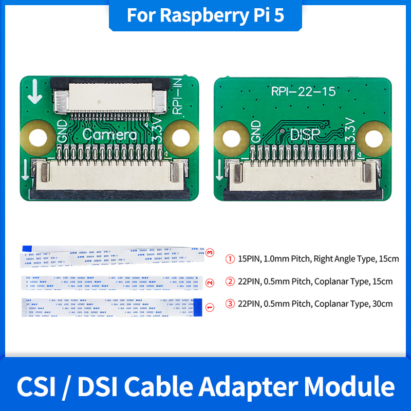 Raspberry Pi Hq Camera Microscope Lens - Convertisseur CSI DSI pour Raspberry Pi