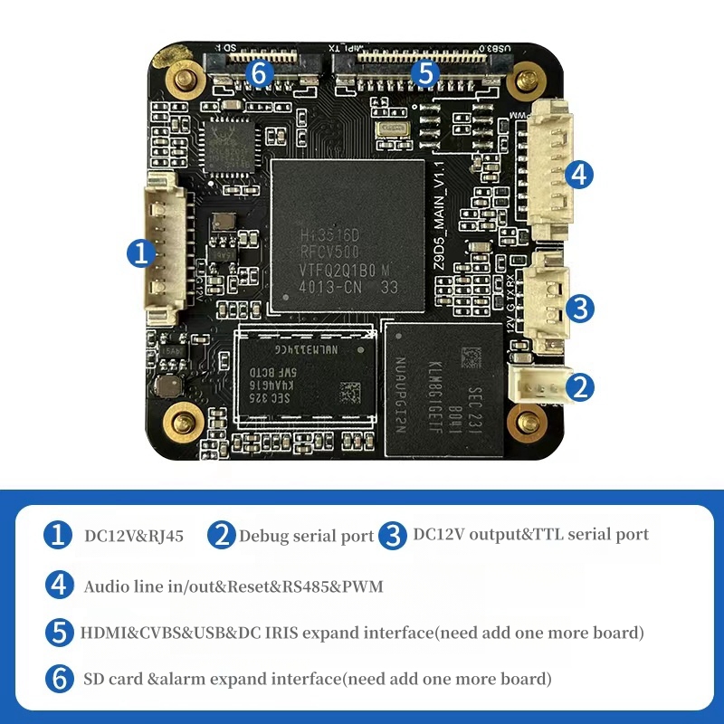 Module de caméra à très faible - Imx585 Ultra Low Light Camera Module avis et prix